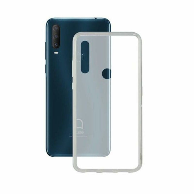 Alcatel 1S 2020 Hülle Contact Flex TPU Transparent