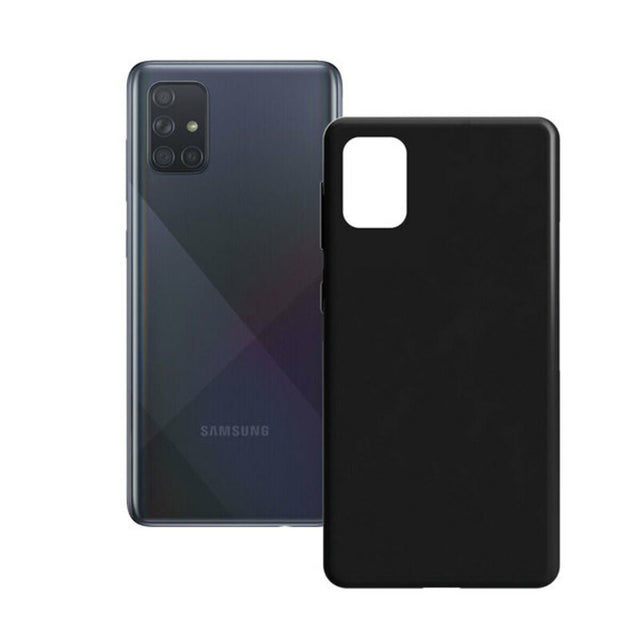 Funda para Móvil Samsung Galaxy A71 Contact Silk TPU Negro