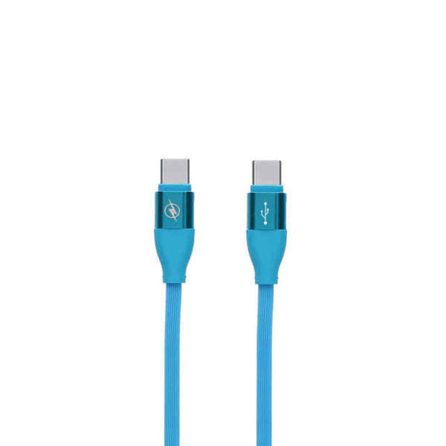 Daten-/Ladekabel mit USB-Kontakt Typ C Blau (1,5 m)