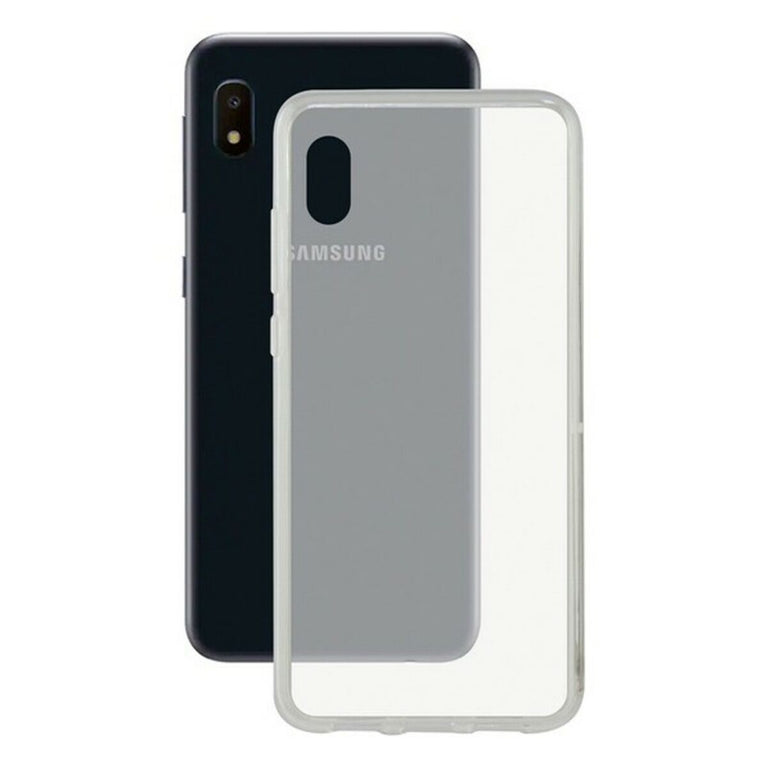 Funda para Móvil Samsung Galaxy A10e KSIX Flex TPU Transparente