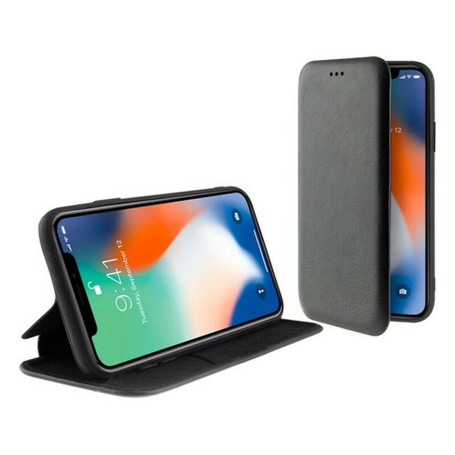 Funda Folio para Móvil iPhone 11 Pro Max KSIX Standing Negro