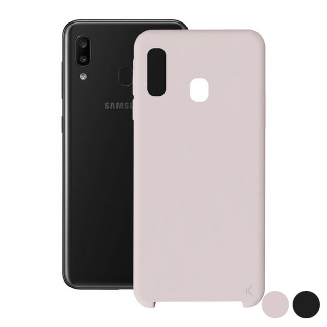 Funda para Móvil Samsung Galaxy A30 KSIX Soft