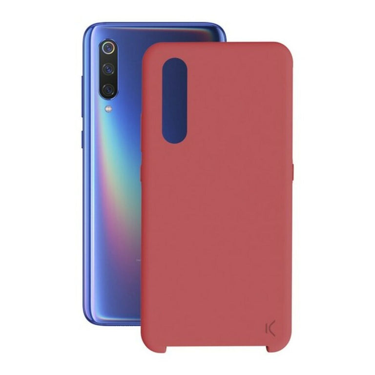 Funda para Móvil Xiaomi Mi 9 KSIX Soft Rojo