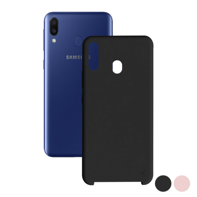 Funda para Móvil Samsung Galaxy M20 KSIX Soft