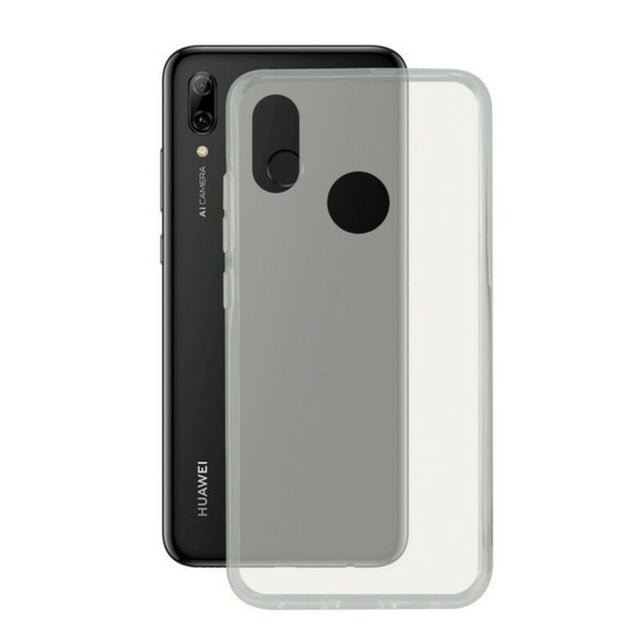 Funda para Móvil Huawei P Smart Plus 2019 KSIX Flex TPU Transparente