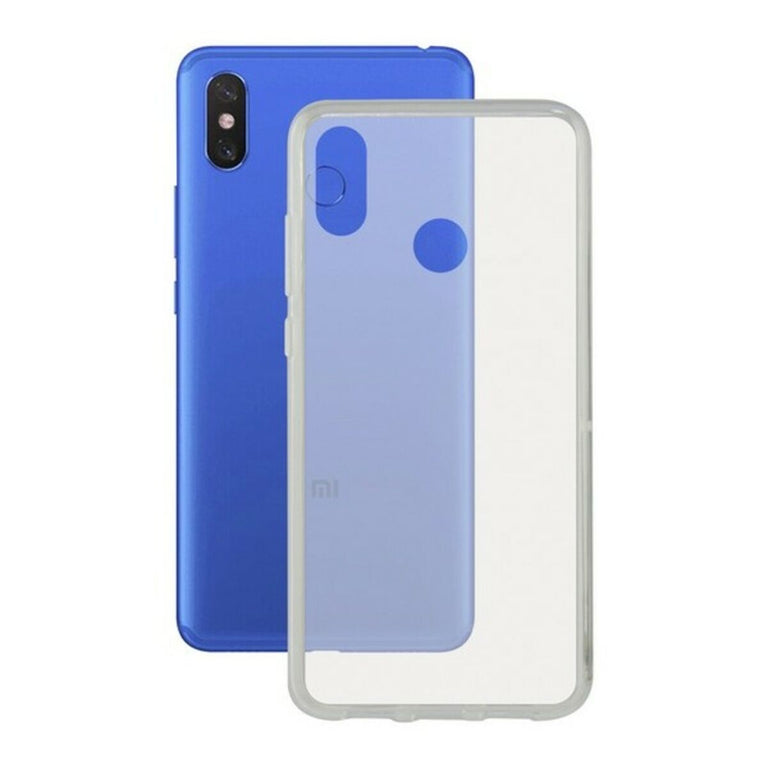 Funda para Móvil Xiaomi Mi Max 3 KSIX Flex Transparente