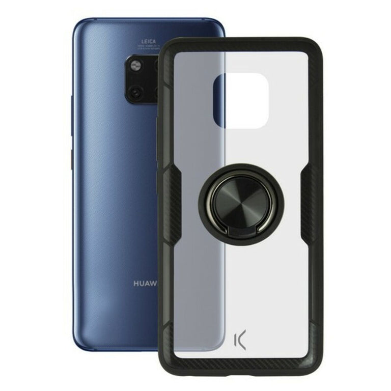 Carcasa con Anilla Huawei Mate 20 Pro KSIX Transparente