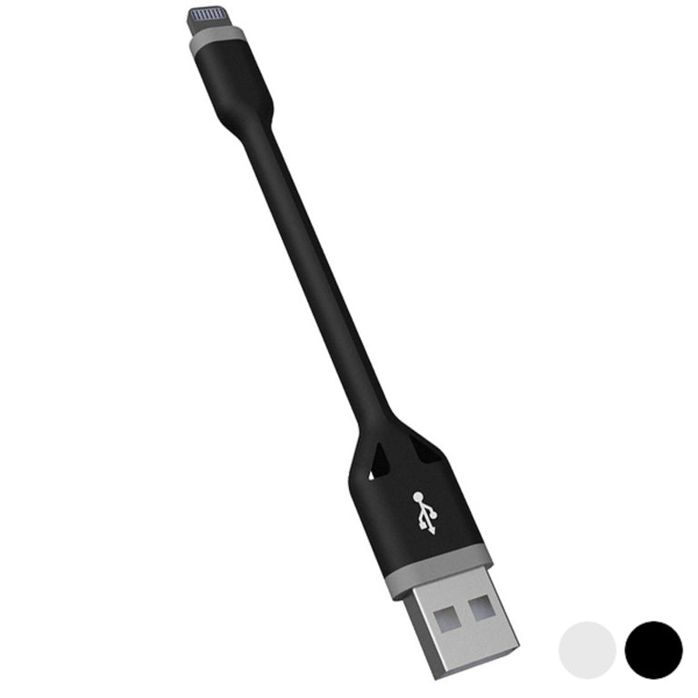 KSIX USB-auf-Lightning-Kabel 10 cm