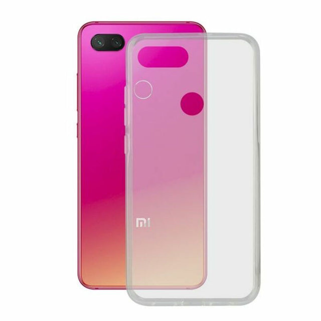 Funda para Móvil Xiaomi Mi 8 Lite KSIX Flex TPU Transparente