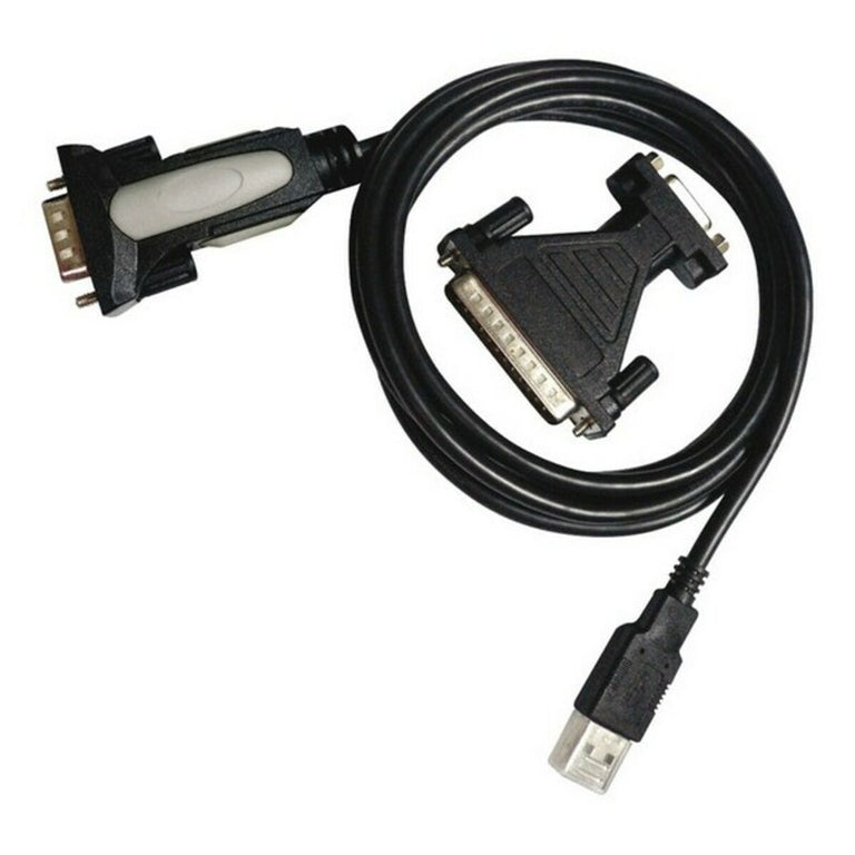 USB-auf-RS232-Adapter NANOCABLE 10.03.2002 1,8 m Schwarz