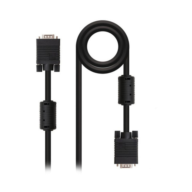 VGA-Kabel NANOCABLE 10.15.01 Schwarz