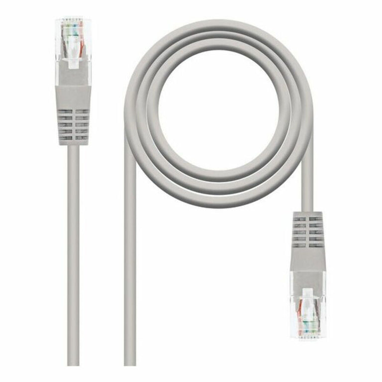 Cable de Red Rígido UTP Categoría 6 NANOCABLE 10.20.0415 Gris 15 m