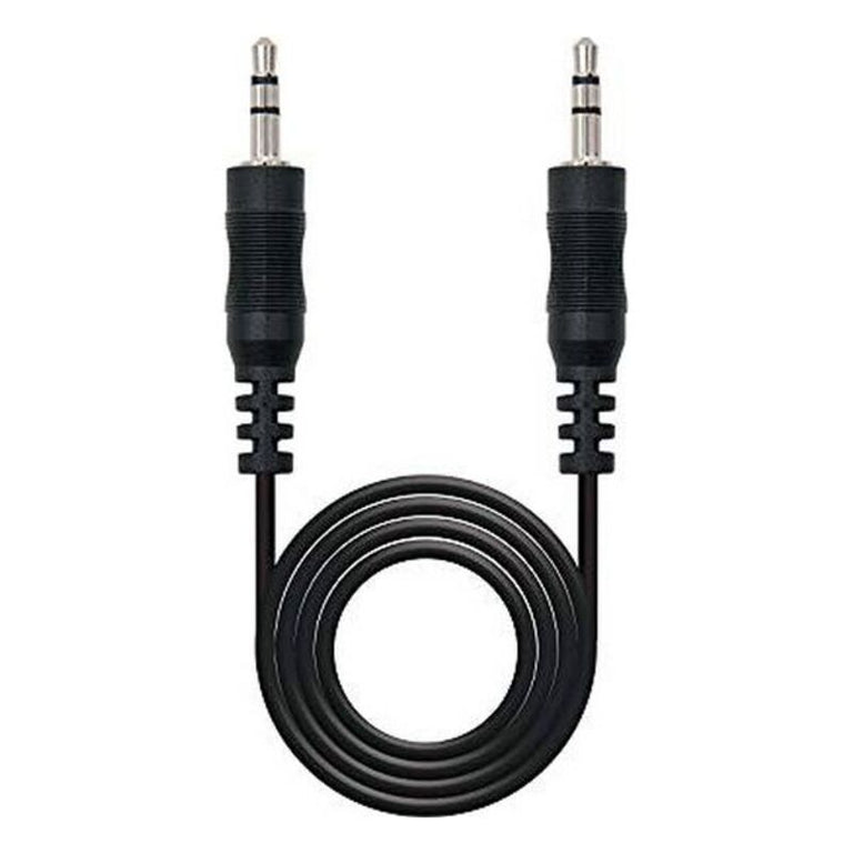 <transcy>Câble audio Jack (3,5 mm) NANOCABLE 10.24.0103 (3 m) Noir</transcy>