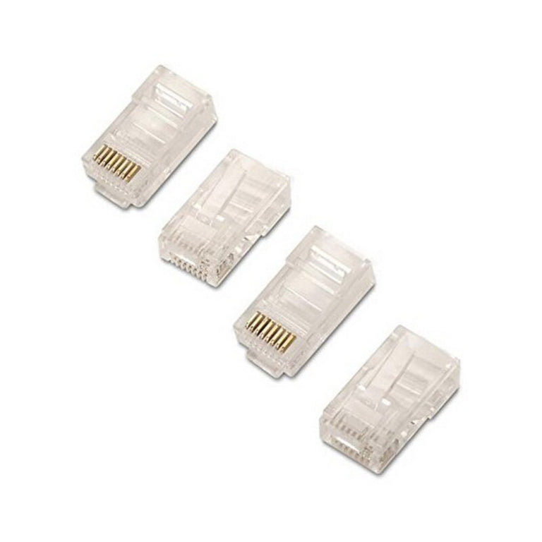 Conector RJ45 Categoría 6 UTP NANOCABLE 10.21.0201 (10 Pcs)