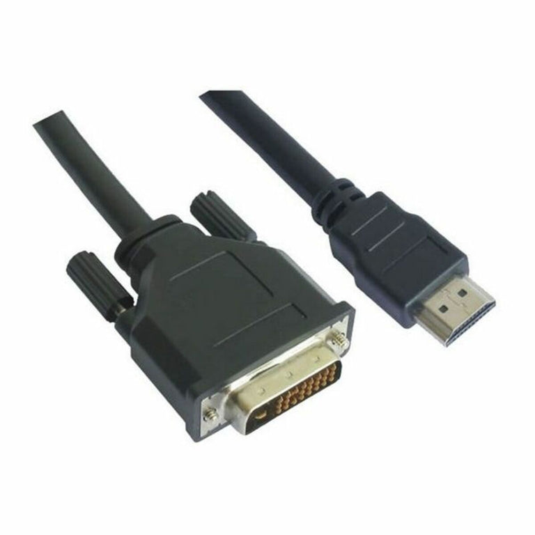 Cable HDMI a DVI NANOCABLE 10.15.0502 1,8 m Macho a Macho