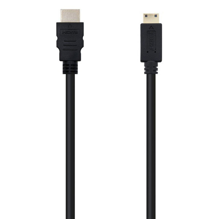 Cable HDMI a Mini HDMI NANOCABLE 10.15.0902 1,8 m Negro