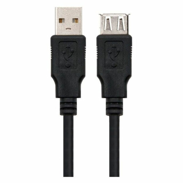 NANOCABLE USB-Kabel 8433281002999 3M Schwarz