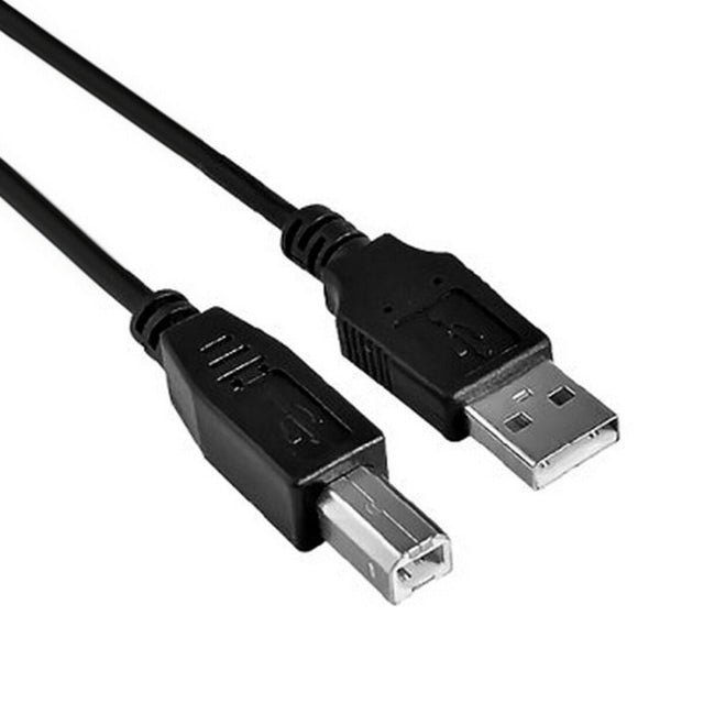 USB-A-zu-USB-B-Kabel NANOCABLE 10.01.0104-BK 3 m Schwarz