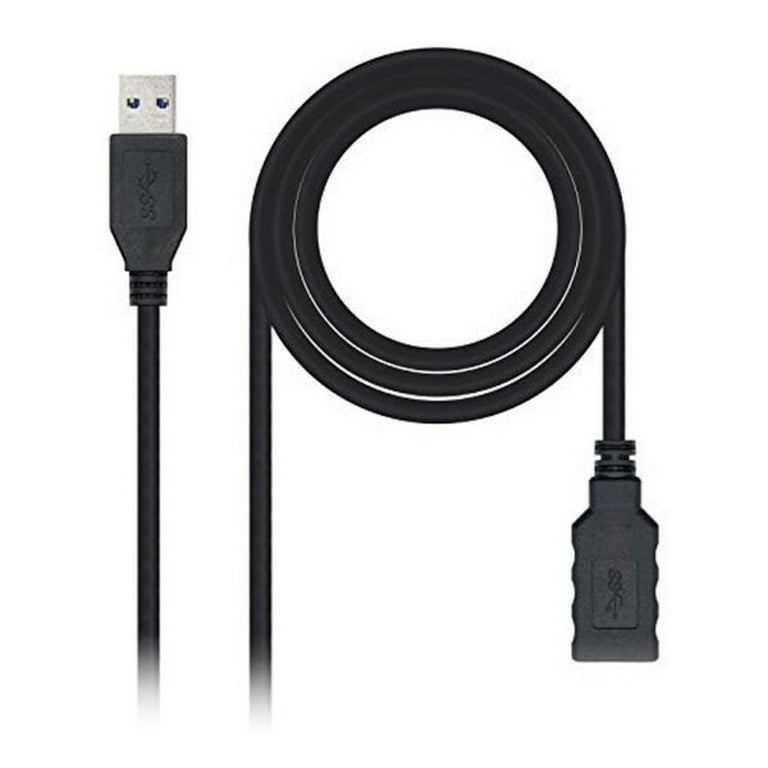 Kabel USB 3.0 A auf USB A NANOCABLE 10.01.0902BK 2 m