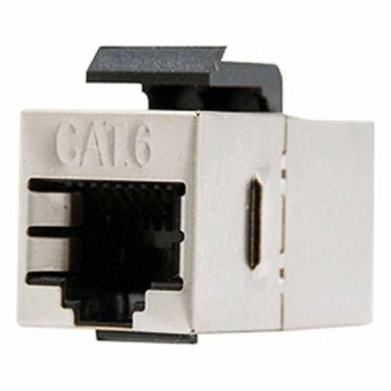 Adaptador RJ45 NANOCABLE 10.21.0503 Cat.6 STP Beige