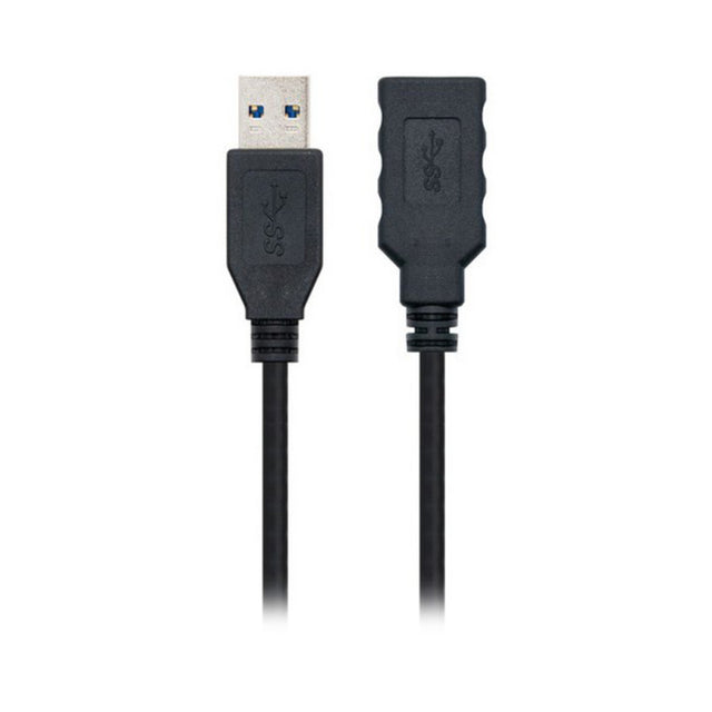 NANOCABLE USB-Kabel 10.01.090 Schwarz