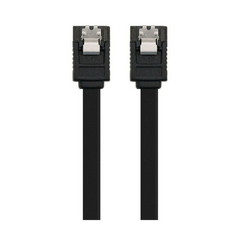 Cable SATA III NANOCABLE 10.18.1001-BK Negro (0,5 m)