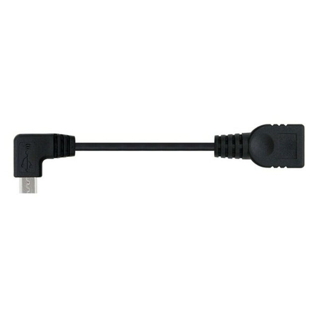 Kabel USB 2.0 A auf USB B NANOCABLE 10.01.3600 15 cm männlich/weiblich schwarz