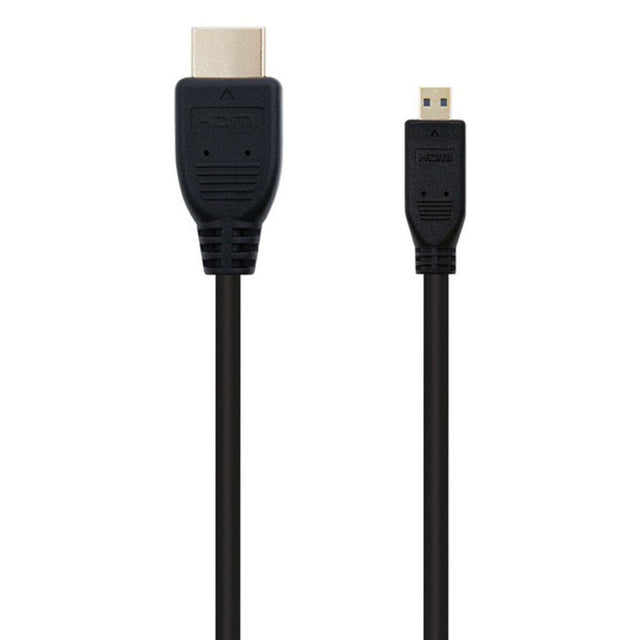 Micro-HDMI-Kabel NANOCABLE 10.15.3502 1,8 m Schwarz