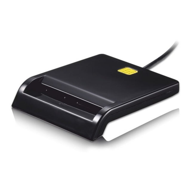 Lector de Tarjetas Inteligentes TooQ TQR-210B Negro