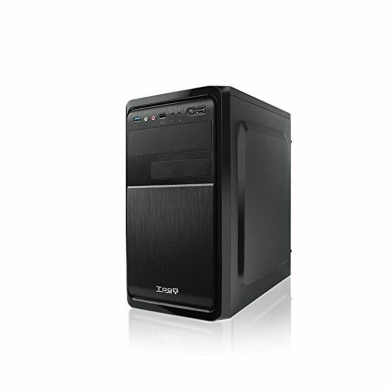 Caja Micro ATX con Fuente Alimentación TooQ ICACMM0173 500W 1 x USB 2.0 1 x USB 3.0