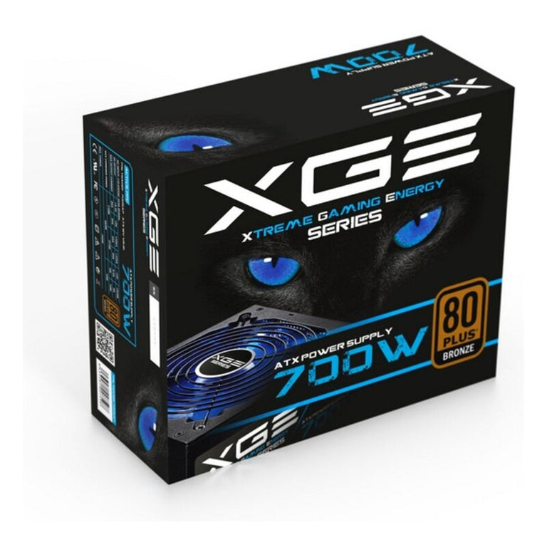 Fuente de Alimentación Gaming TooQ TQXGEII-700SAP LED 700W Negro