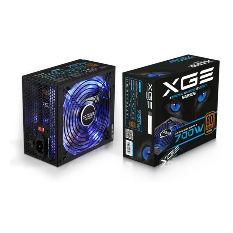 Fuente de Alimentación Gaming TooQ TQXGEII-700SAP LED 700W Negro