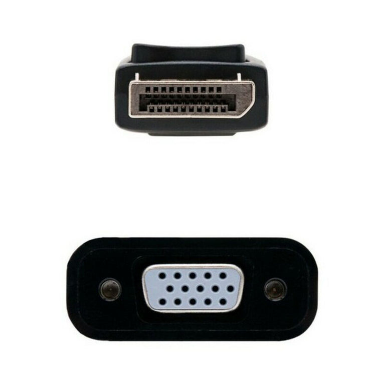 DisplayPort-auf-SVGA-Adapter NANOCABLE 10.16.0602 Schwarz (15 cm)