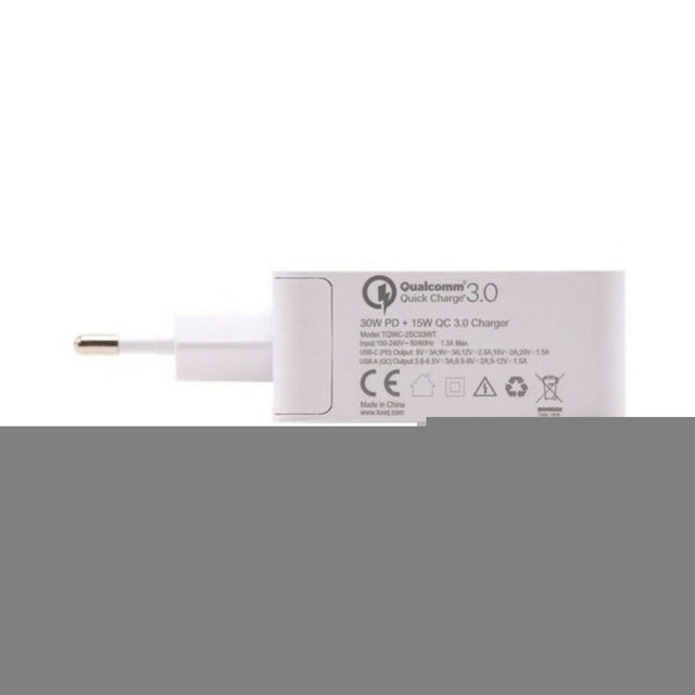 <transcy>Chargeur mural USB TooQ TQWC-2SC03WT</transcy>