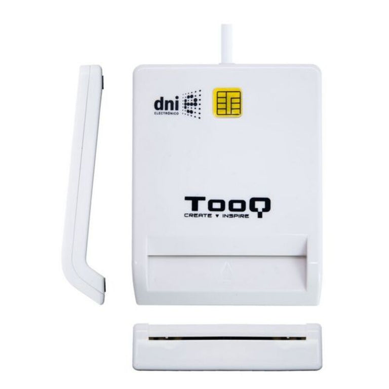 <transcy>Lecteur de carte à puce TooQ TQR-210W USB 2.0 Blanc</transcy>