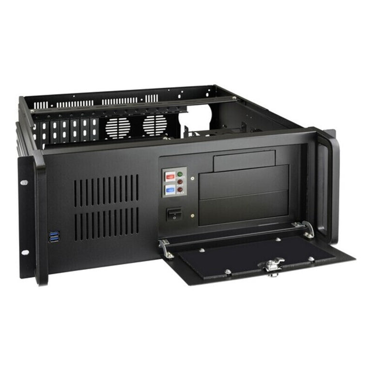 ATX-Gehäuse TooQ RACK-406N-USB3 19" 4U Schwarz