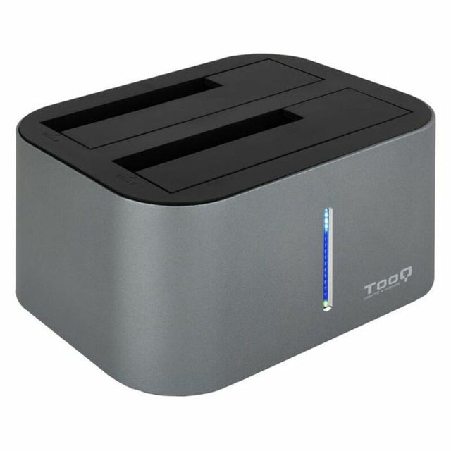 <transcy>Dock Station Dual TooQ TQDS-805G 2.5 "-3.5" HDD / SSD SATA USB 3.0 Gris</transcy>