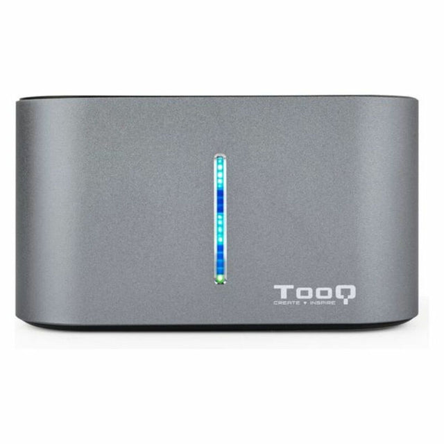 <transcy>Dock Station Dual TooQ TQDS-805G 2.5 "-3.5" HDD / SSD SATA USB 3.0 Gris</transcy>