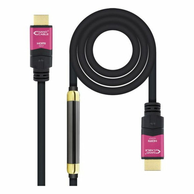 HDMI-Kabel NANOCABLE 10.15.3725 4K HDR 25 m Schwarz