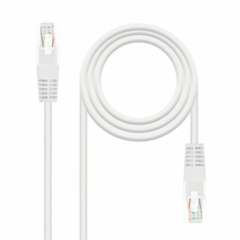 Cable de Red Rígido UTP Categoría 6 NANOCABLE   Blanco