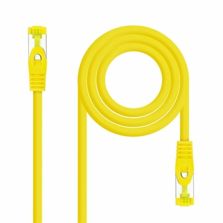 Cable de Red Rígido UTP Categoría 6 NANOCABLE   Amarillo