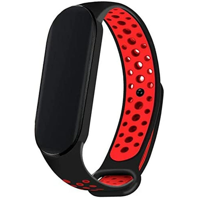 Correa para Reloj Cool Xiaomi Mi Band 5, 6, Amazfit Band 5 Rojo