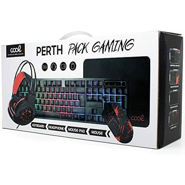 Pack Gaming Cool Perth Qwerty Español