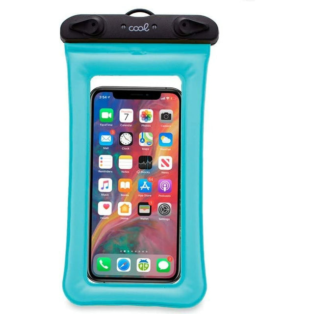 Funda para Móvil Cool Azul Universal Waterproof