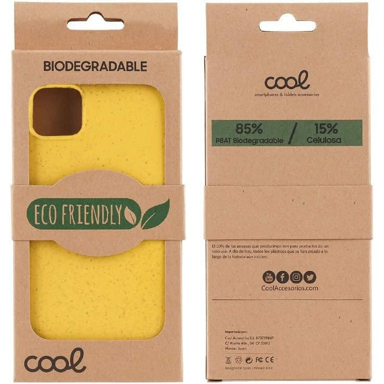 Funda para Móvil Cool iPhone 12, 12 Pro Amarillo