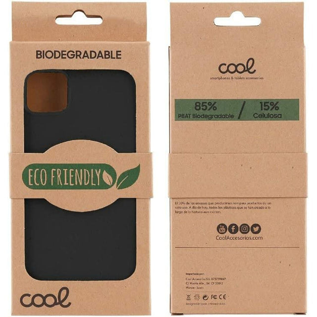 Funda para Móvil Cool iPhone 12, iPhone 12 Pro Negro