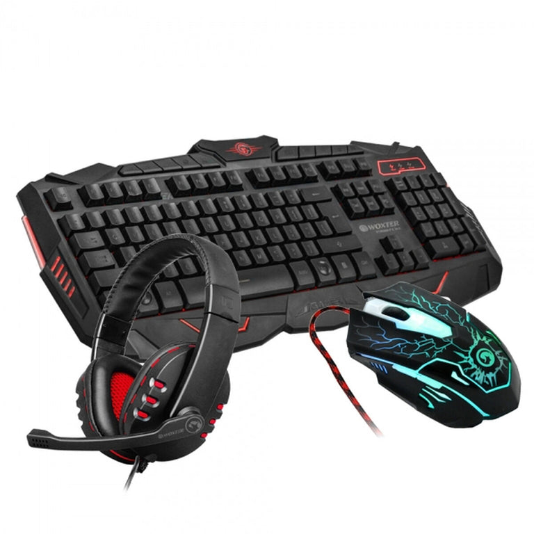 Pack Gaming Woxter Stinger FX 80 MegaKit Qwerty Español