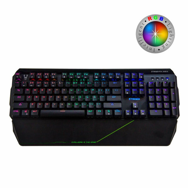 Woxter Stinger RX 2000K Qwerty Spanische Gaming-Tastatur