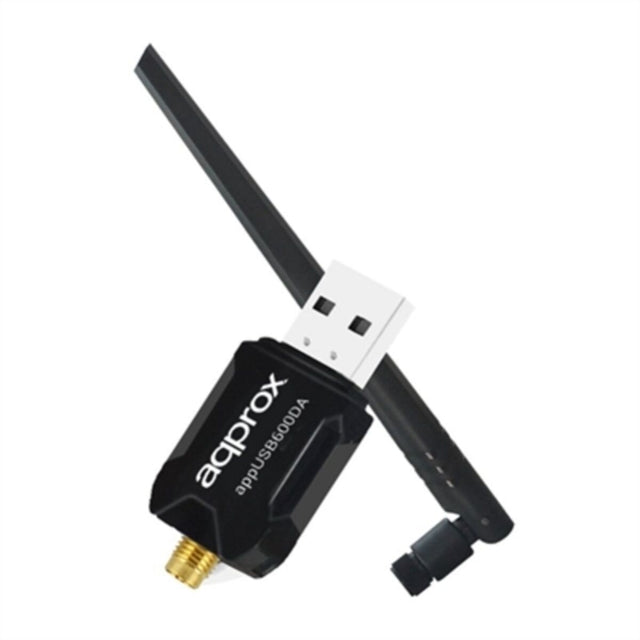 USB-WLAN-Adapter ca. APPUSB600DA Schwarz