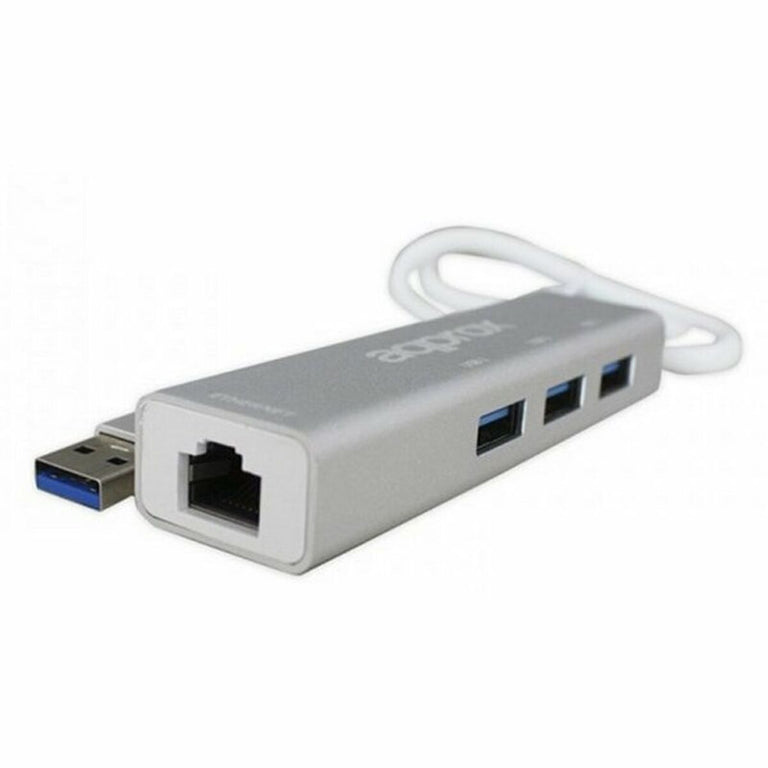 Netzwerkadapter ca. APPC07GHUB LAN 10/100/1000 USB 3.0 Grau